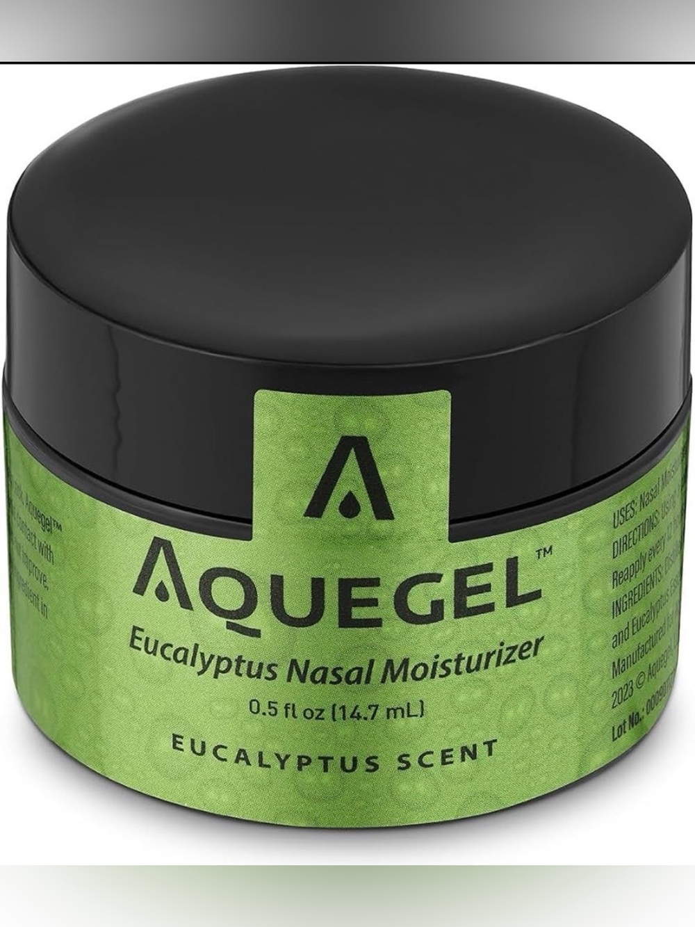 Aquegel Eucalyptus Nasal Moisturizer 0.5 fl oz New